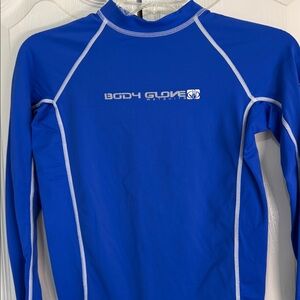 Child's Body Glove Blue Rash Guard